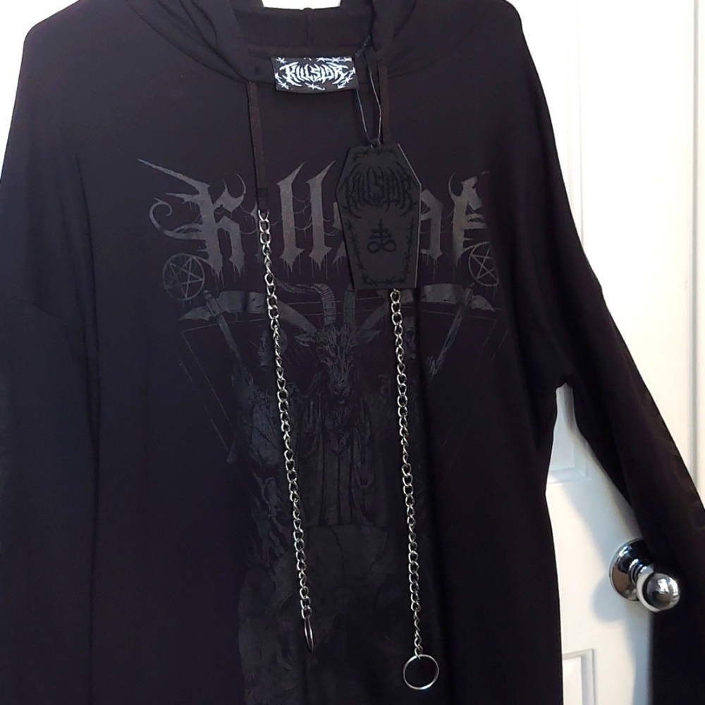 Killstar hoodie chains